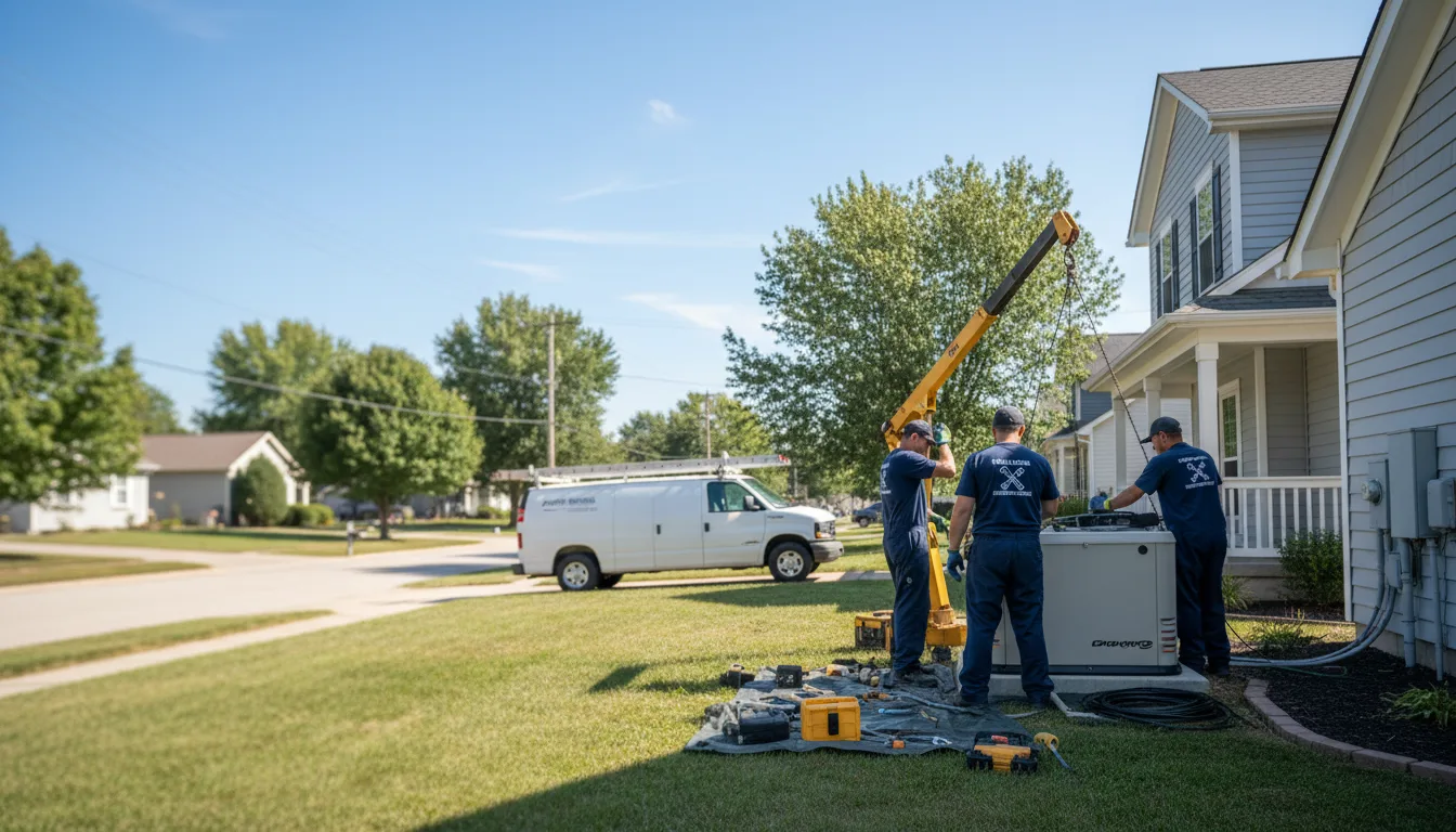 Generator Installation in Mill Shoals, IL near me